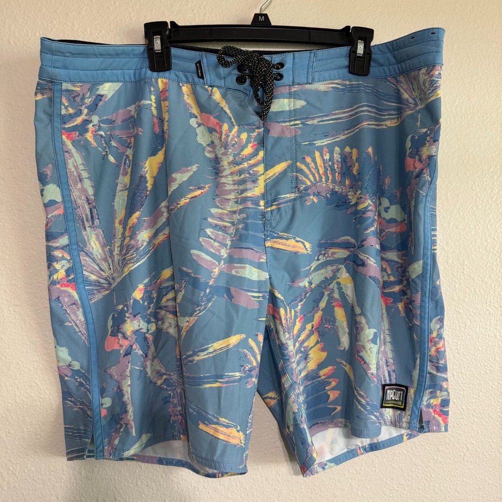Rip Curl Mirage Mason The Ultimate Boardshort Men's 38 Blue‎ Tropical Beach